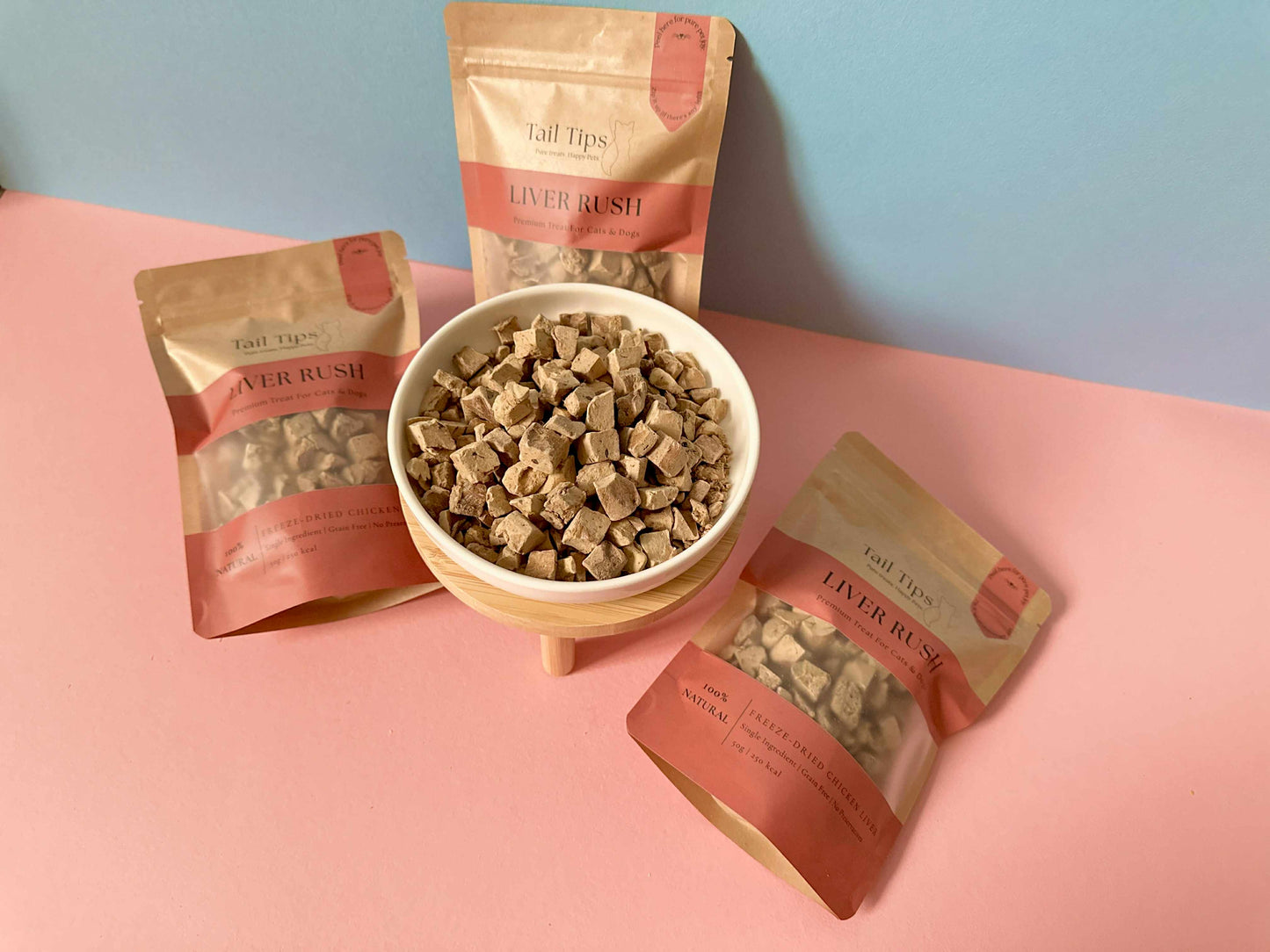 "Liver Rush" 100% Freeze-Dried Chicken Liver- 50g Pouch