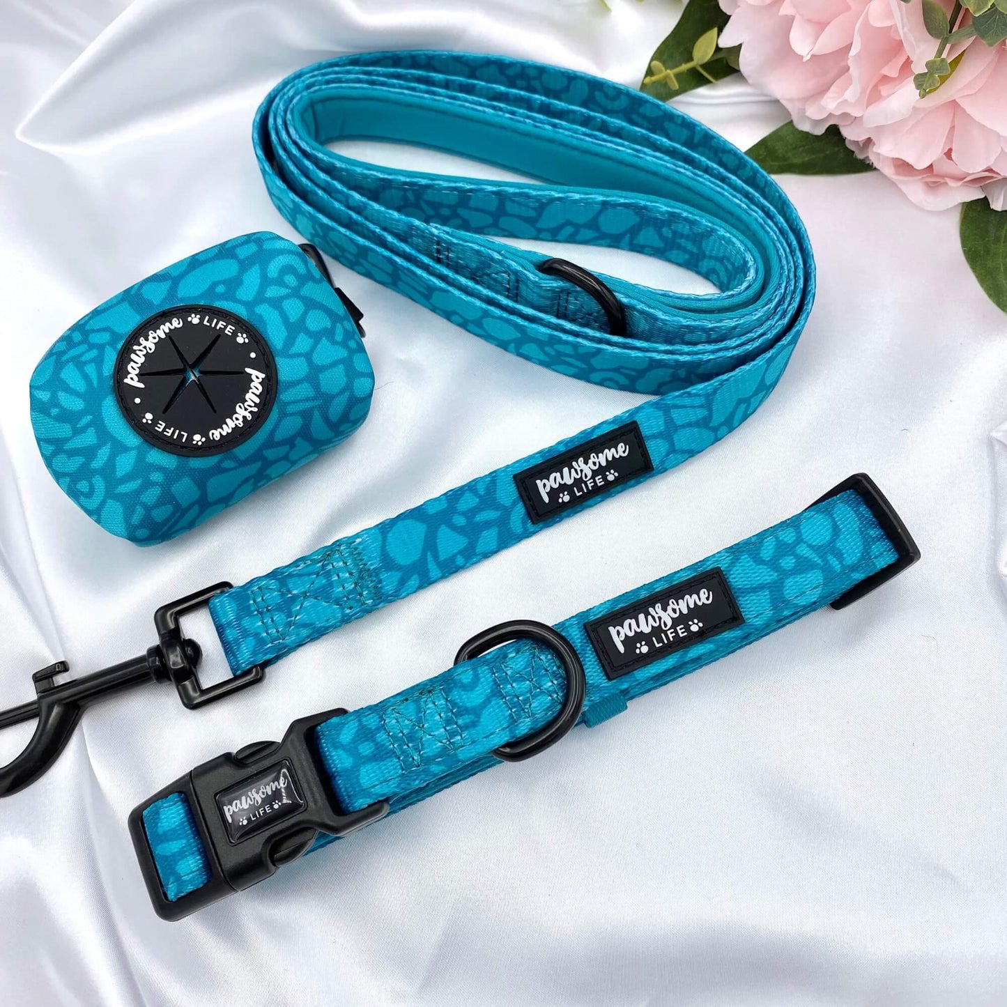 Dark Teal Dog Collar