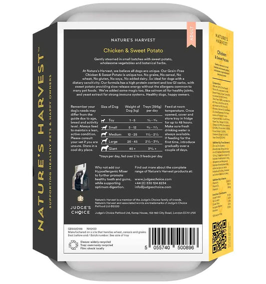 Grain Free Chicken & Sweet Potato - Adult