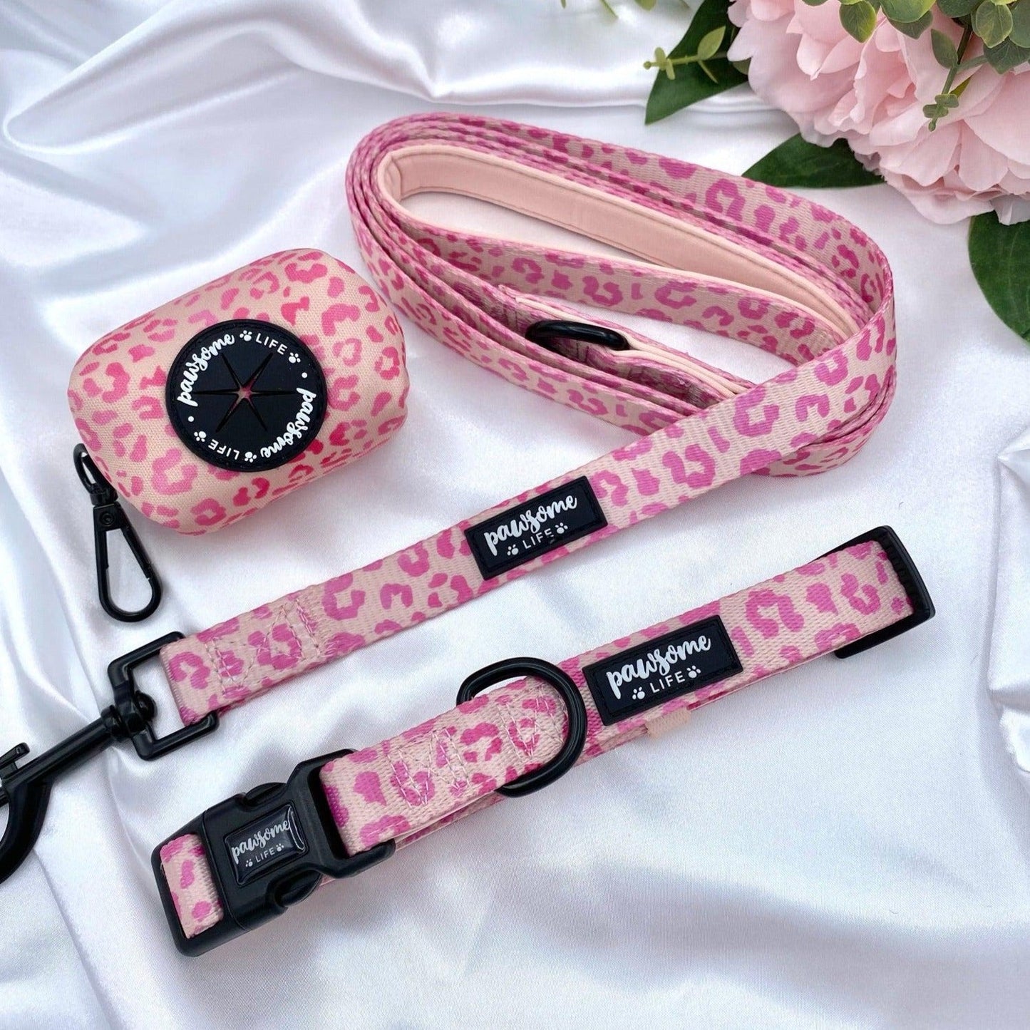 Ombre Leopard Dog Lead