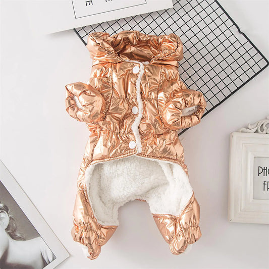 Dog Winter Cotton-Padded Clothes for Four-Legged Friends