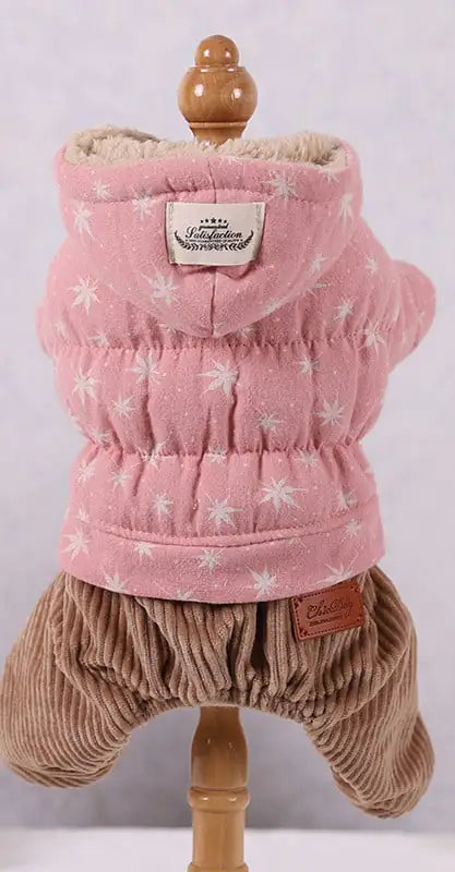 Cute Padded Four-Legged Clothes for Small Dogs