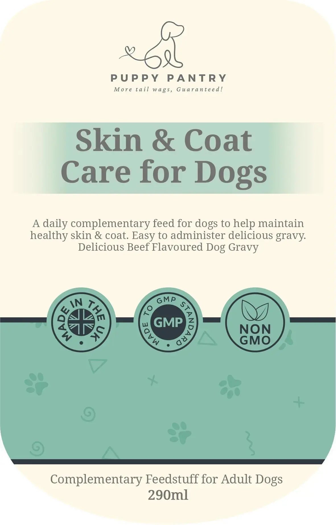 Itch Relief Gravy for Dogs - Soothes Itchy Skin, Dryness & Promotes Shiny Coat (290ml)