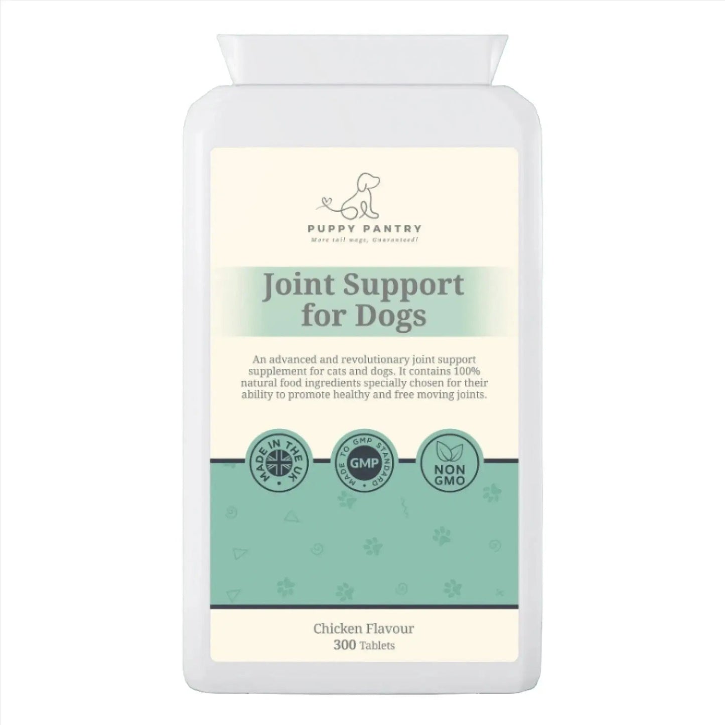 Dog Joint Support Tablets – Advanced Formula for Mobility & Comfort (BULK BUY 300 Tablets)