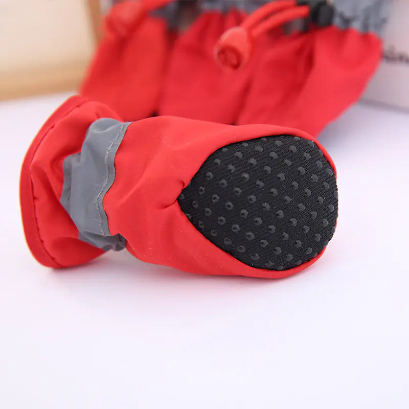 Non-Slip Pet Shoes for Teddy Dogs - Waterproof Booties