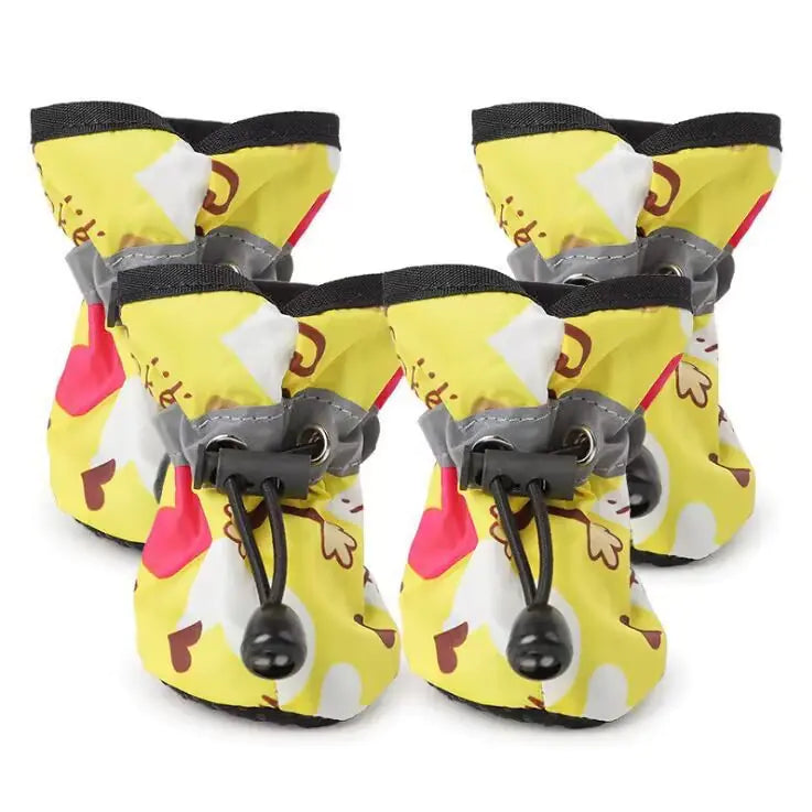 Non-Slip Pet Shoes for Teddy Dogs - Waterproof Booties
