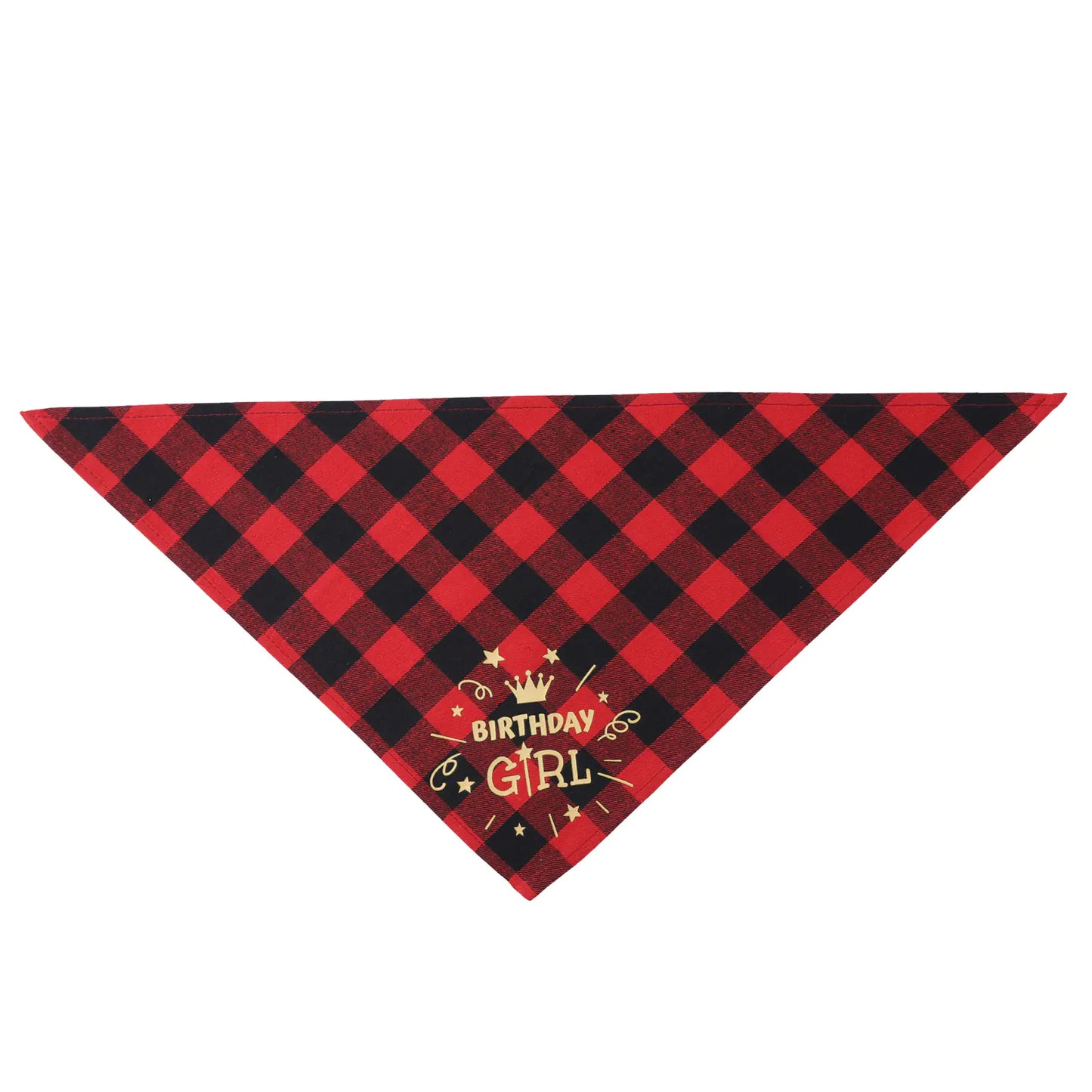 Cross-Border Birthday Pet Bandana for Dogs and Cats