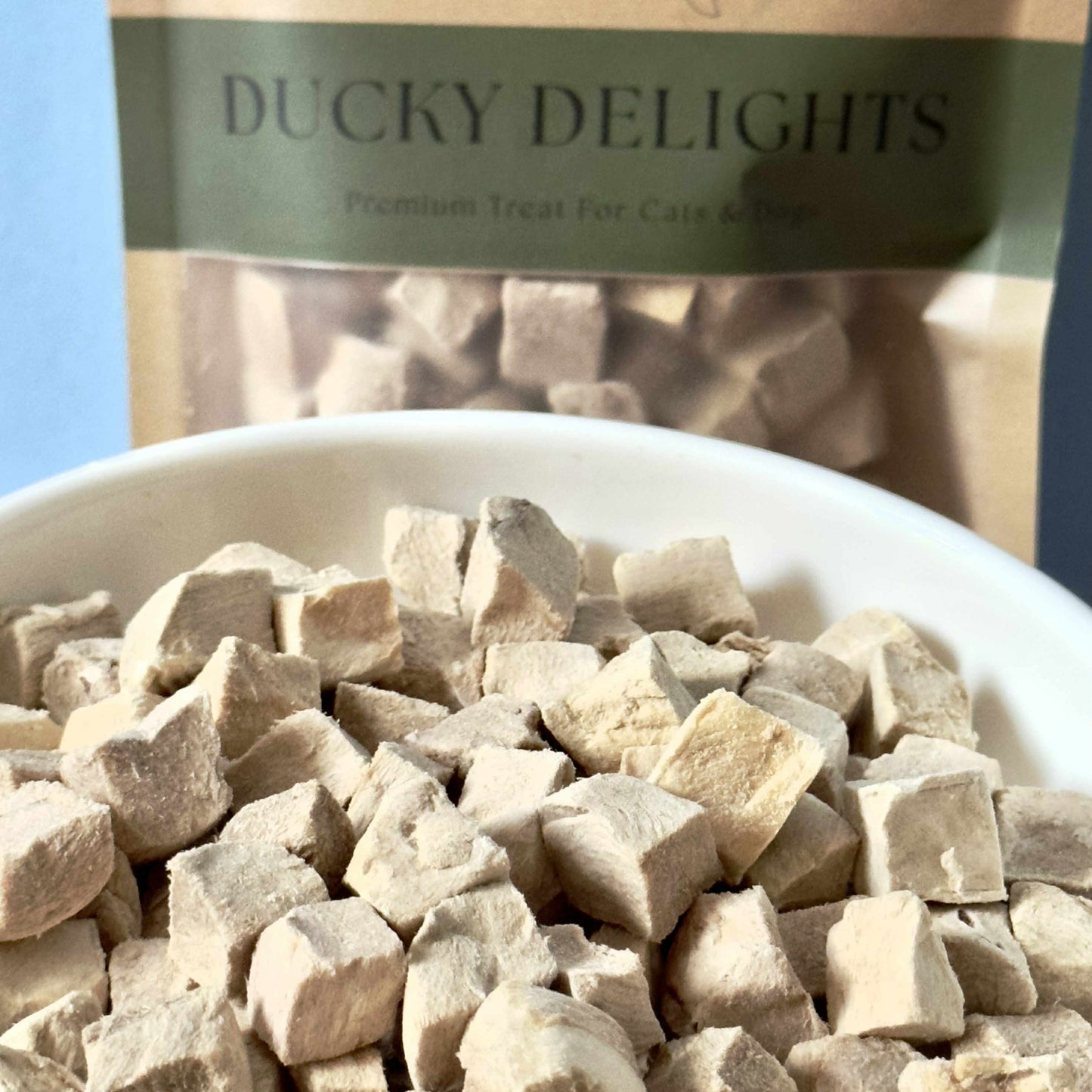 "Ducky Delights" 100% Freeze-Dried Duck Meat- 40g pouch