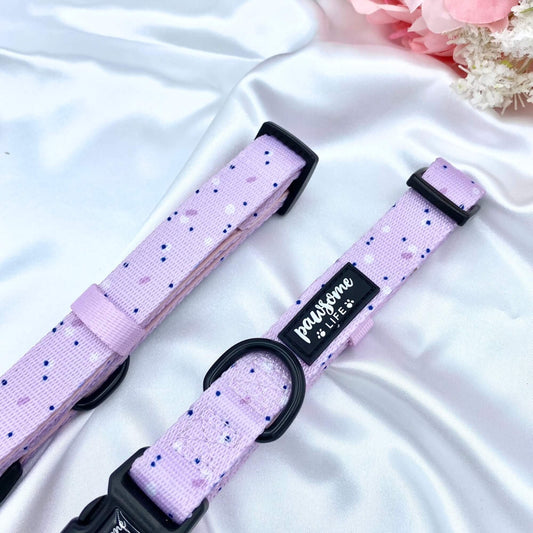Lilac Love Dog Collar