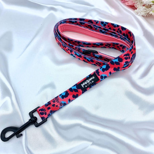 Sassy Leopard Dog Lead