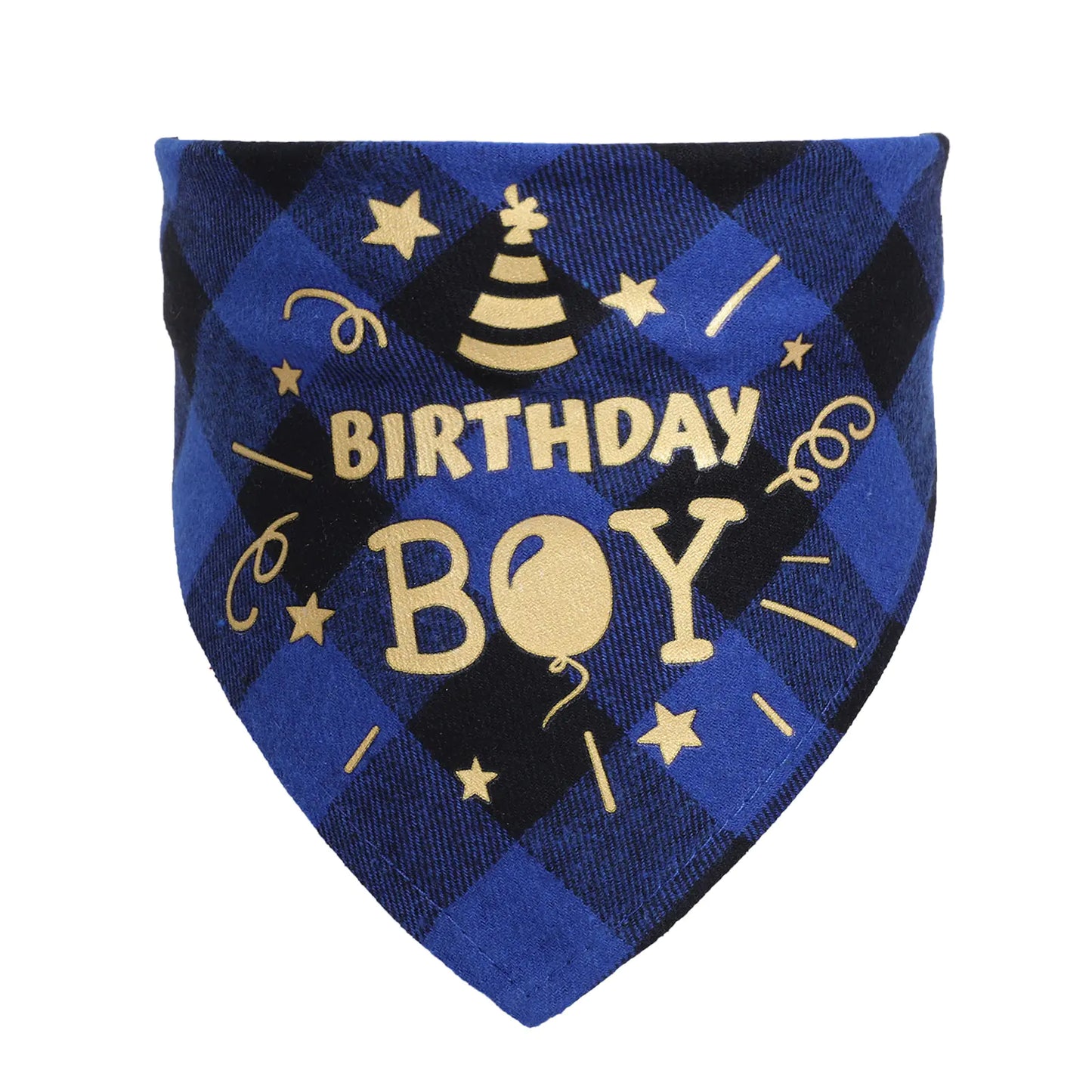 Cross-Border Birthday Pet Bandana for Dogs and Cats