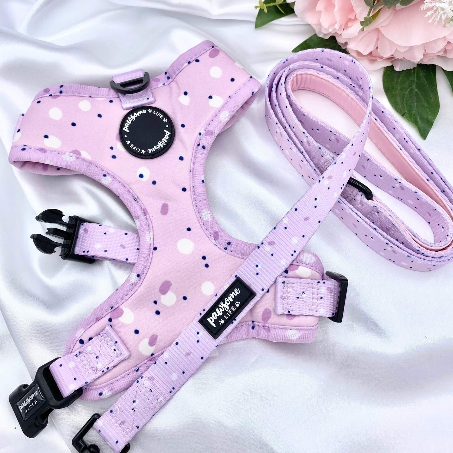 Lilac Love Dog Lead