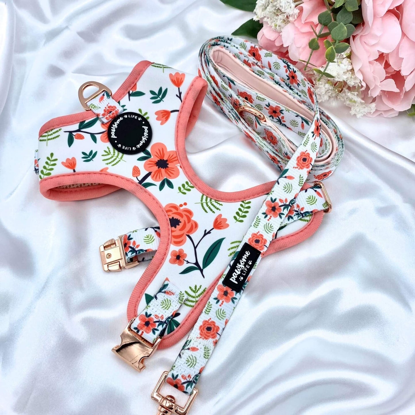 Wild Flowers Dog Lead