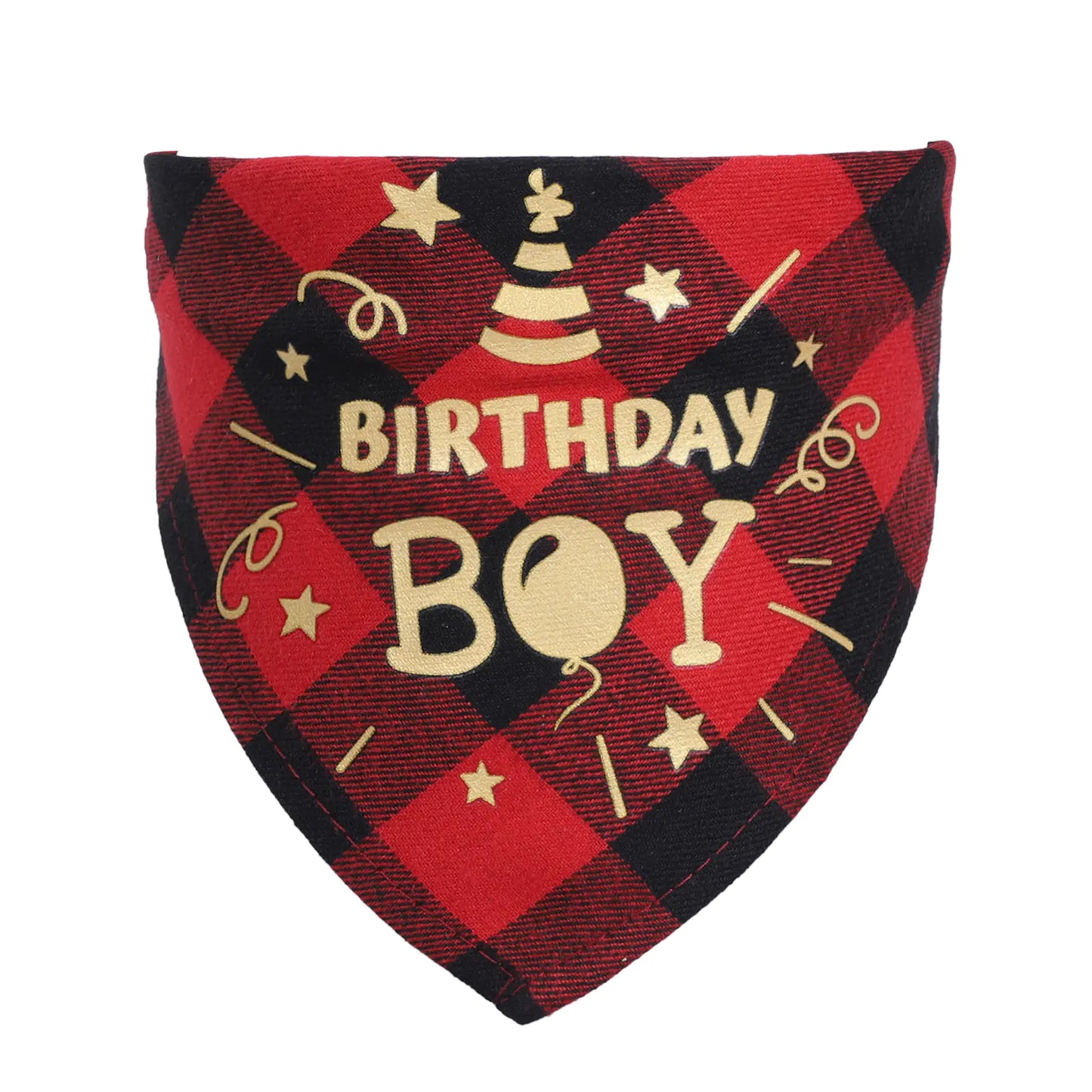 Cross-Border Birthday Pet Bandana for Dogs and Cats