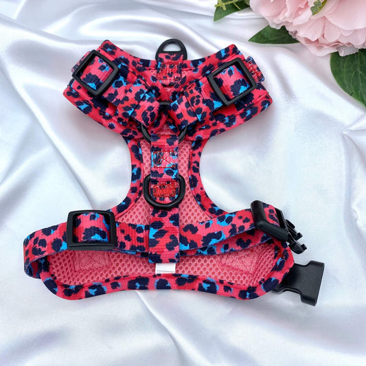 Sassy Leopard Dog Harness