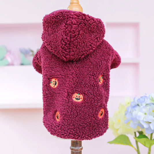 Warm Fleece Coat for Dogs  in Winter