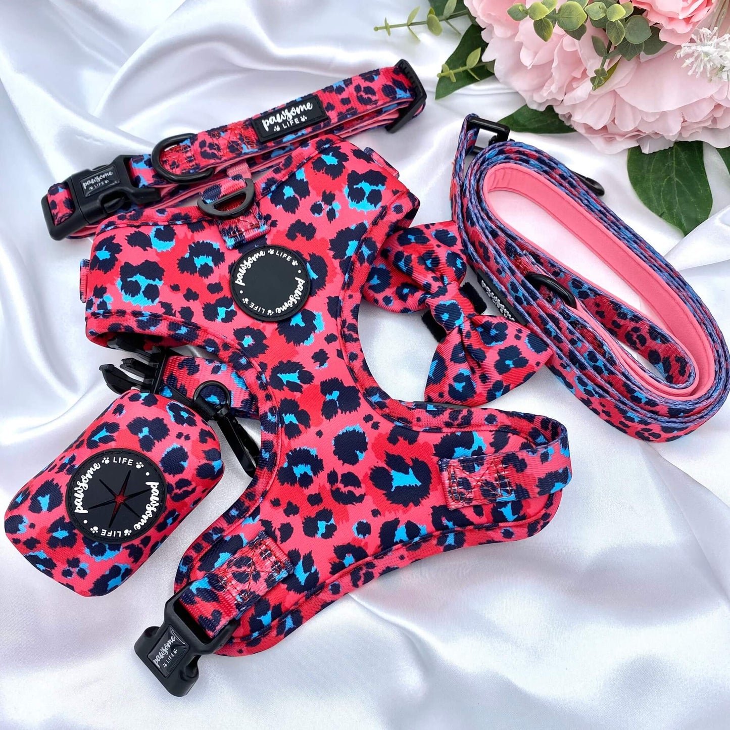 Sassy Leopard Dog Lead