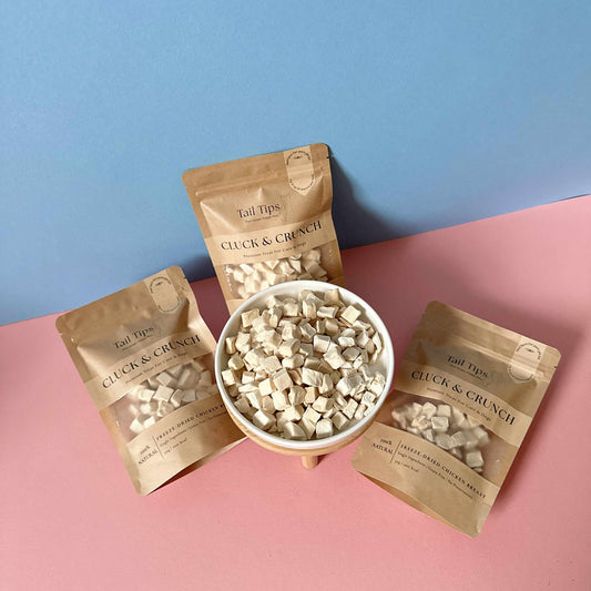 "Cluck & Crunch" 100% Freeze-Dried Chicken- 50g Pouch