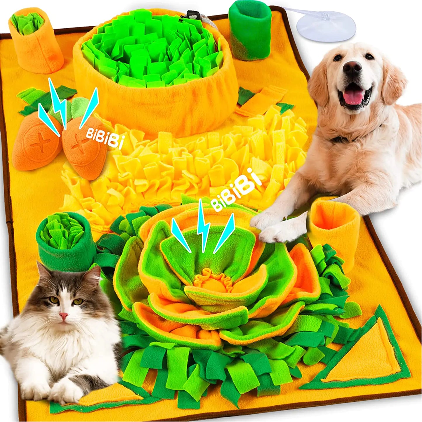 Pet Snuffle Mat for Dogs and Cats