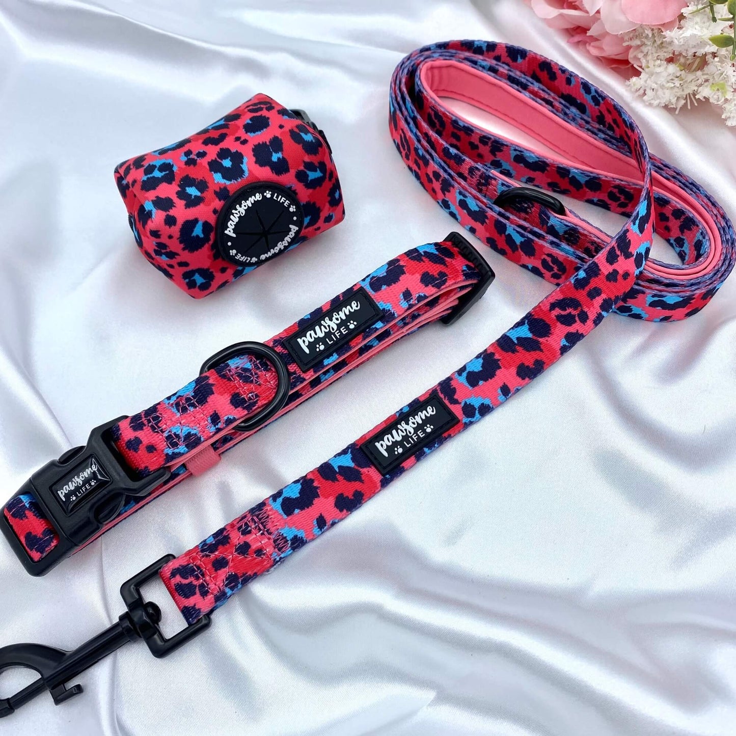 Sassy Leopard Dog Lead