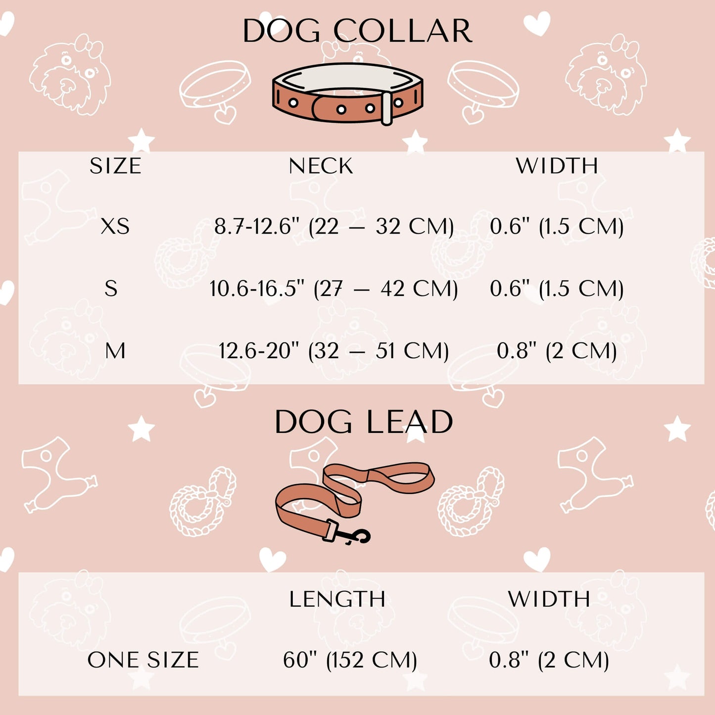 Chic Houndstooth Dog Collar