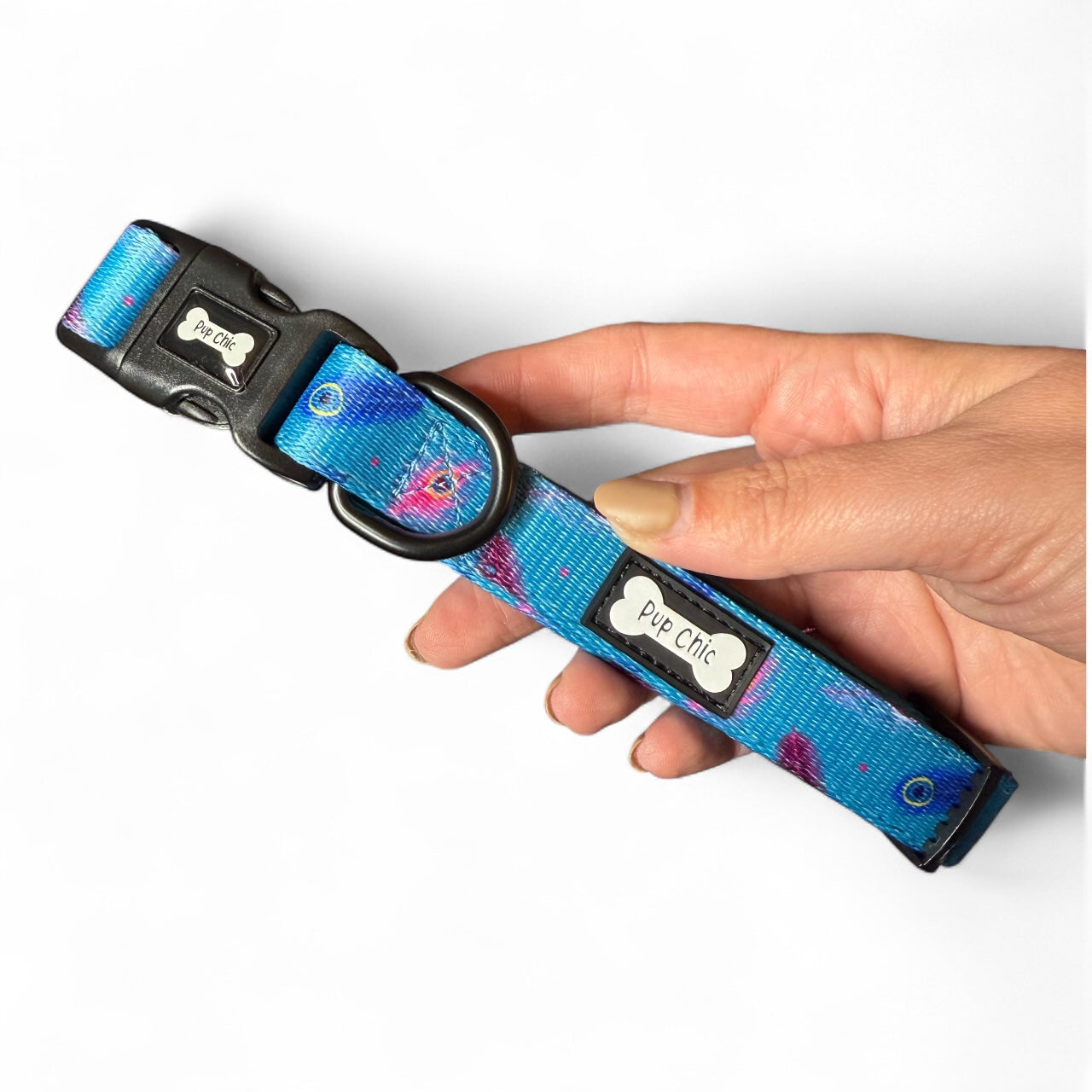 Power Peacock Adjustable & Tactical Dog Collars (XS–XL) – Bold Style for Every Size