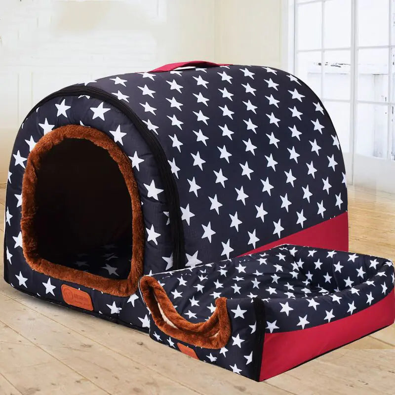 Portable Removable Washable Dog House for Big Breeds