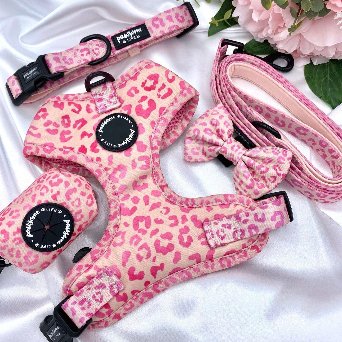 Ombre Leopard Dog Lead