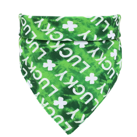 Cotton Pet Bandana for Dogs and Cats in Green