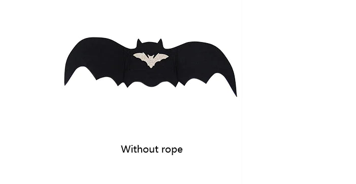 Halloween Pet Leash with Felt Bat Costume Design