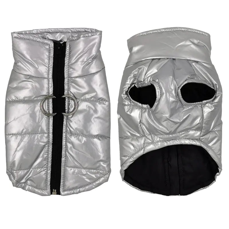 Waterproof Dog Jacket with Cotton Vest Design