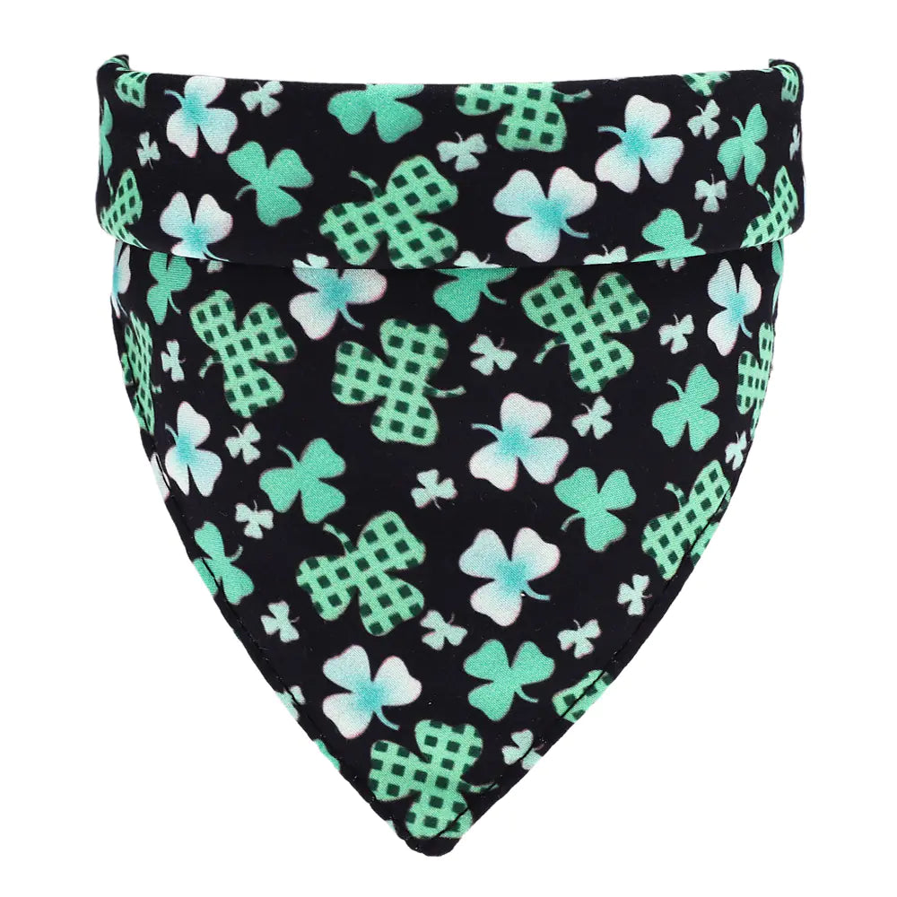 Cotton Pet Bandana for Dogs and Cats in Green