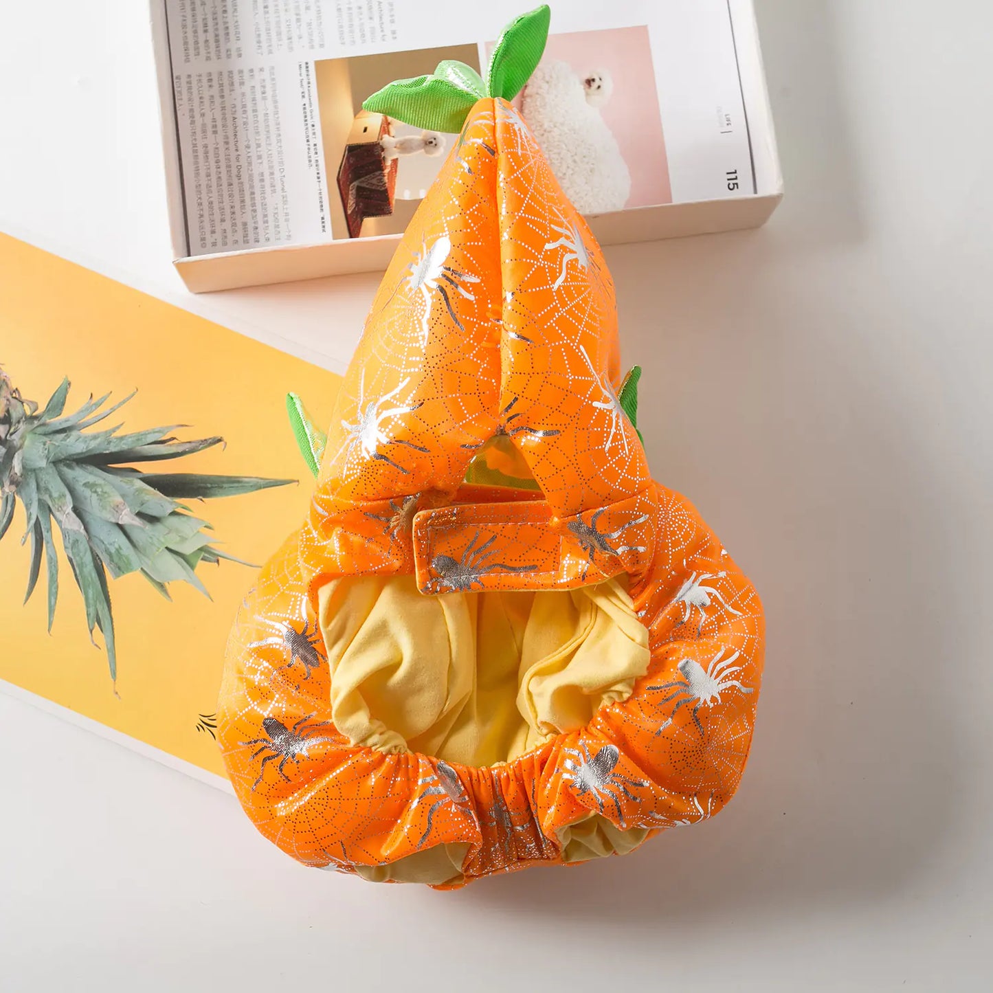 Halloween Costume for Dogs  - Funny Pumpkin Outfit