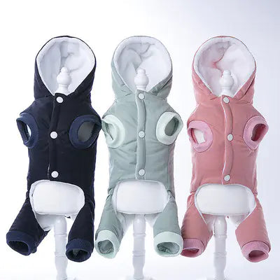 Thick Cotton Dog Coat for Pomeranian and Teddy