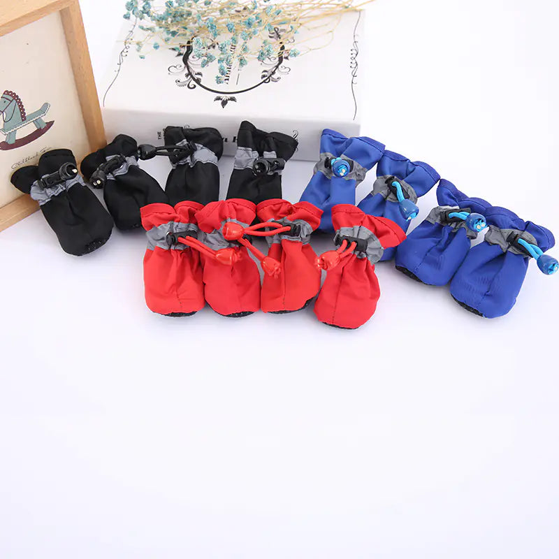 Non-Slip Pet Shoes for Teddy Dogs - Waterproof Booties