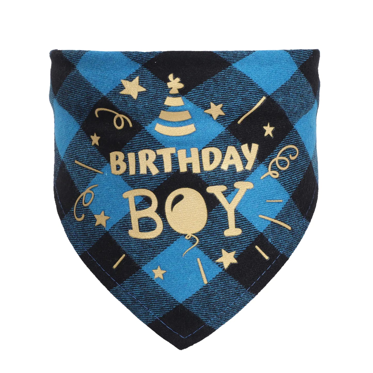 Cross-Border Birthday Pet Bandana for Dogs and Cats