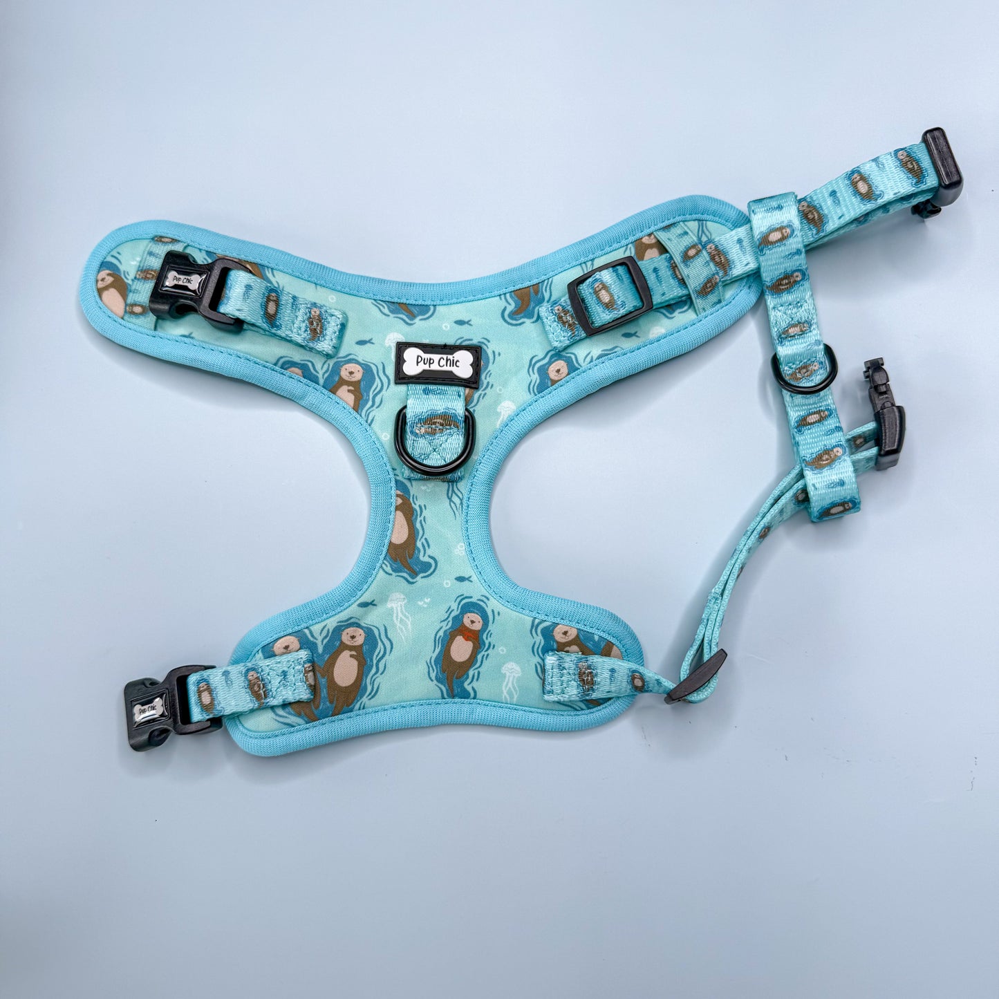Otterly Lovely Step-in Adjustable harness (XXS-XS) 🦦💙