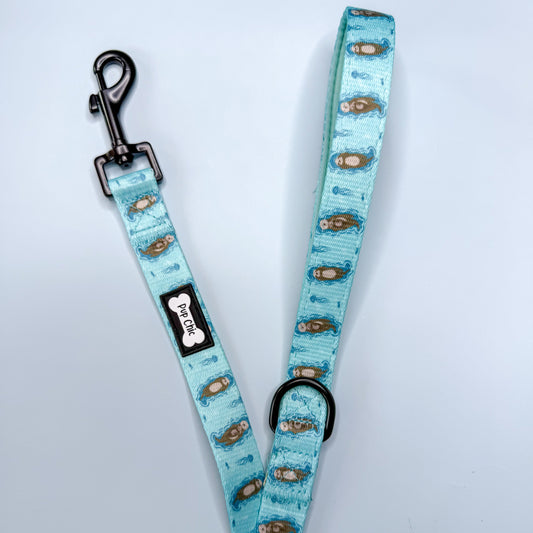 Otterly Lovely 5ft dog lead 🦦💙