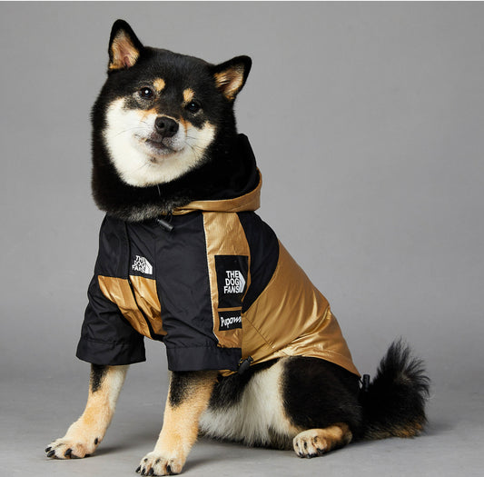 Large Dog Raincoat - Waterproof Pet Jacket