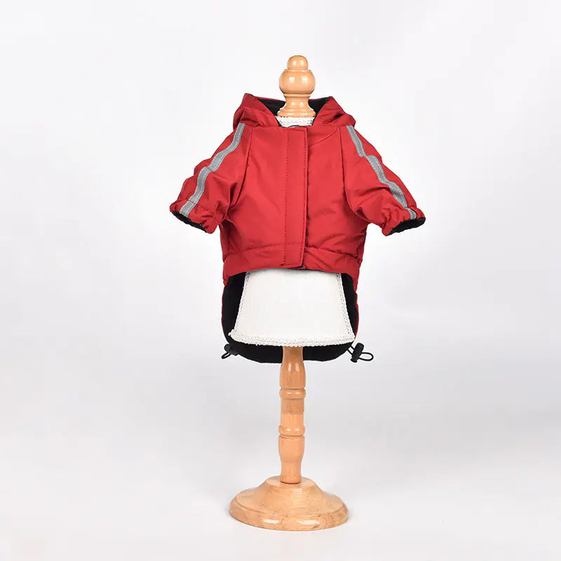 Winter Dog Jacket - Thick Fleece Waterproof