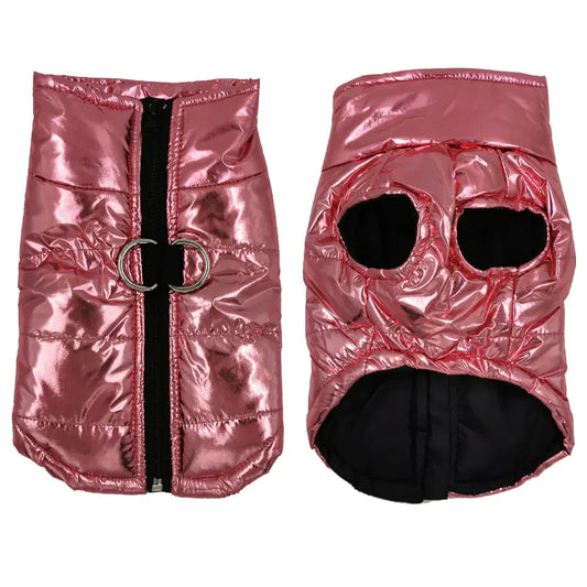 Waterproof Dog Jacket with Cotton Vest Design