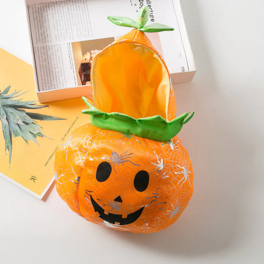 Halloween Costume for Dogs  - Funny Pumpkin Outfit