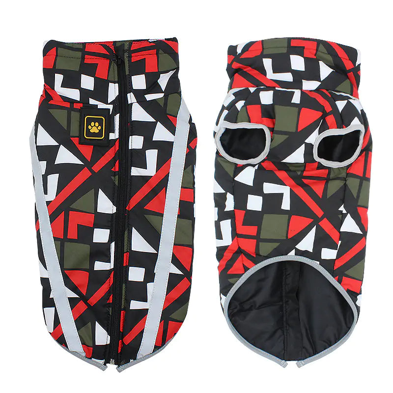 Mesh Dog Coat, Teddy Cotton Vest for Winter Wear