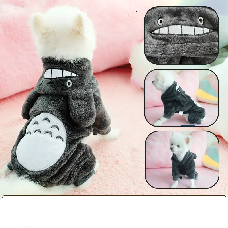 Thick Winter Clothes for Small Dogs and Cats