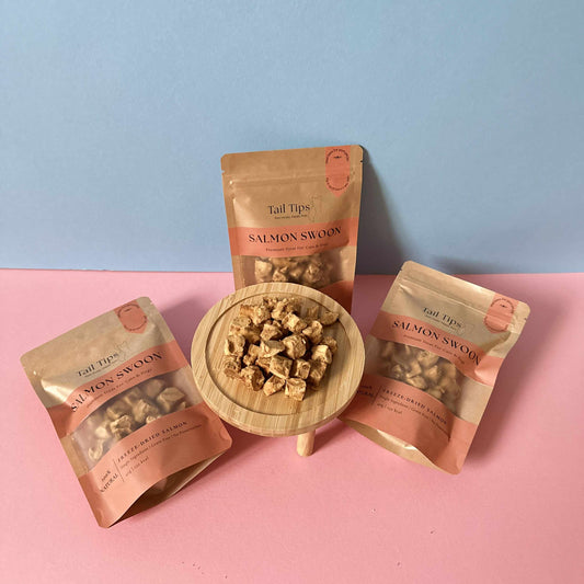 "Salmon Swoon" 100% Freeze-Dried Salmon- 40g Pouch