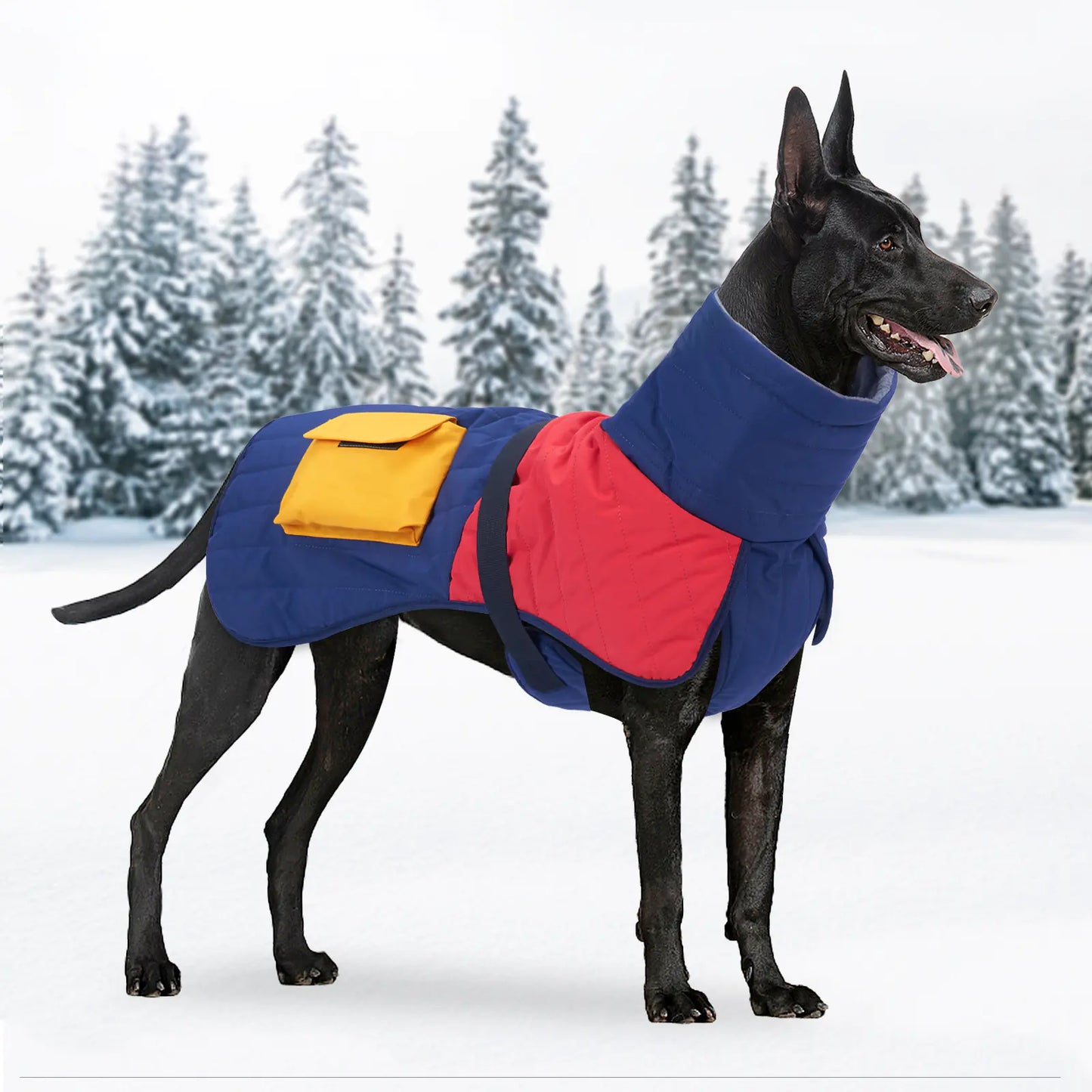 Thickened Winter Coat for Dogs - Warm Padded Apparel