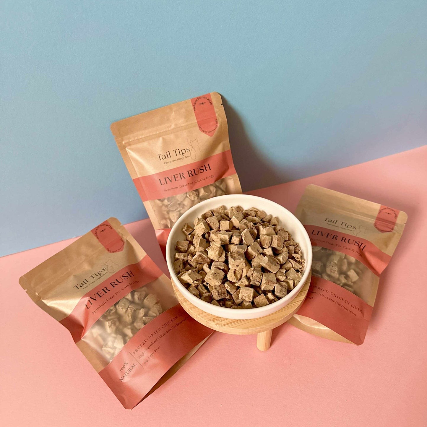 "Liver Rush" 100% Freeze-Dried Chicken Liver- 50g Pouch