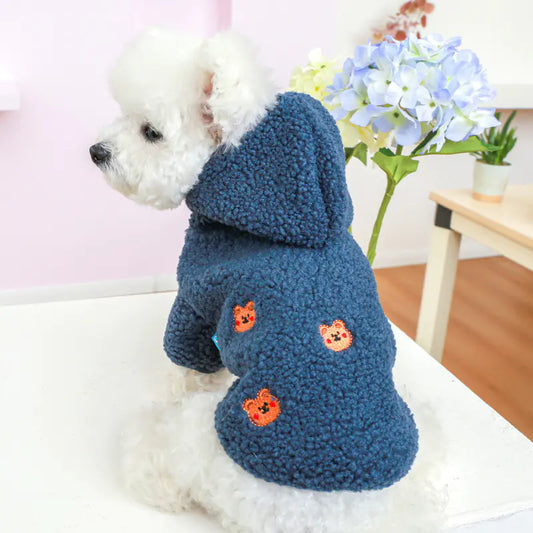 Warm Fleece Coat for Dogs  in Winter
