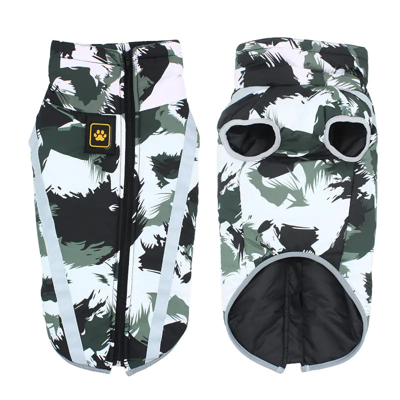 Mesh Dog Coat, Teddy Cotton Vest for Winter Wear