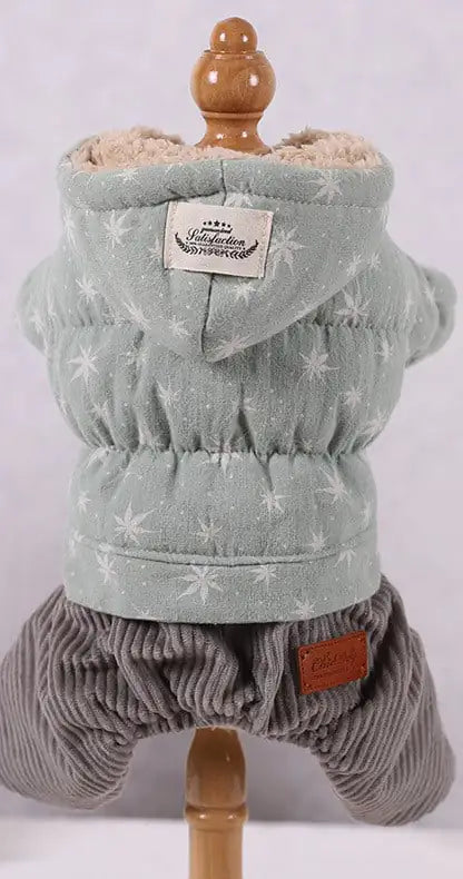 Cute Padded Four-Legged Clothes for Small Dogs